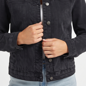 Women Denim Jackets Casual Wear <b>Single</b> Breasted Blue Jeans Jacket Men Spring Autumn Slim Fit Outwear Denim Jackets Ladies - Product Image 4