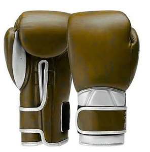 ถุงมือซ้อมมวยหนังแท้สำหรับมืออาชีพถุงมือซ้อมมวยถุงมือซ้อมมวย - Product Image 1