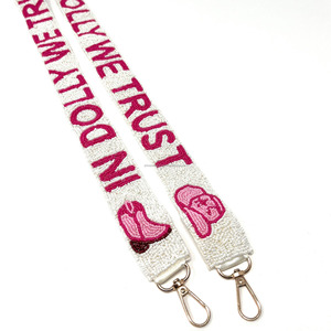 สายสะพายกระเป๋าถือแบบไขว้หลากสีสัน ทำด้วยมือ หรูหรา พร้อมตะขอเกี่ยวลูกปัดเม็ดเล็ก เป็นมิตรกับสิ่งแวดล้อม น้ำหนักเบา ทนทาน ขนาดสั่งทำได้ - Product Image 4