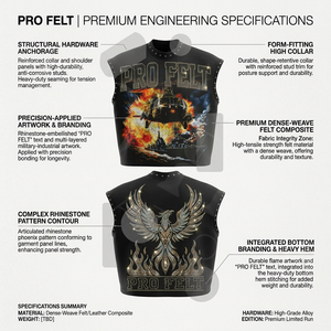 Camiseta sin mangas personalizada con gráfico de marca de diamantes de imitación, estilo urbano, corte holgado y moderno para verano - Product Image 3