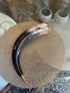 American Style Buffalo Horn Stand-Eco-Friendly <b>Disposable</b> Large Capacity for Home Restaurant Office Party Business Gifts - Product Image 6