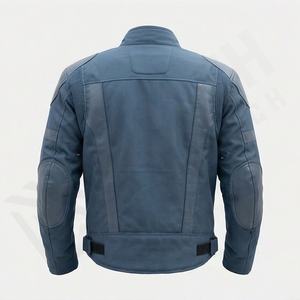 Veste de moto en cuir véritable pour homme de qualité supérieure, nouvelle arrivée, vestes de moto d'hiver, protections amovibles, personnalisables - Product Image 2