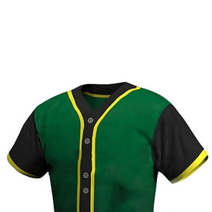 Premium Quality Customized Breathable Casual Fashion Plus Size <b>Baseball</b> Uniform for Men with Custom Printing - Product Image 4