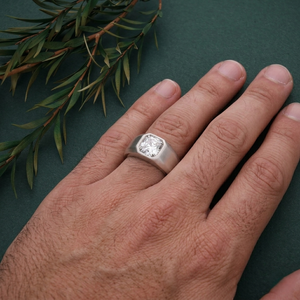 Anillo de Diamante Redondo Brillante Cultivado en Laboratorio de Oro Blanco de 18K, 2.05 Ct, Joyería Fina, Fabricante OEM ODM - Product Image 2