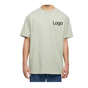 Camiseta de Hombre de Algodón de la Mejor Calidad, con Logotipo de Marca Personalizado, Corte Regular, Diseño Liso, Transpirable, Venta al Por Mayor - Product Image 1