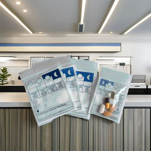 Printed LDPE <b>Medical</b> Zipper <b>Bag</b> for Pharmacy Medicine Dispensing Hospital Clinic Packaging Solution - Product Image 1