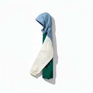 Custom Waterproof Lightweight Hooded Windbreaker Jacket Men's Color <b>Block</b> Outdoor Sportswear Breathable Casual Streetwear Coat - Product Image 1
