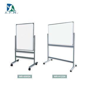 Pizarra blanca móvil de metal de doble cara reversible SYH con ruedas - Product Image 5