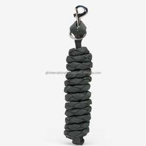 High Quality Cotton Lead Ropes Hitching Ropes for Horses Strong Poly Soft Heavy Duty Alloy <b>Snap</b> <b>Hook</b> - Product Image 4