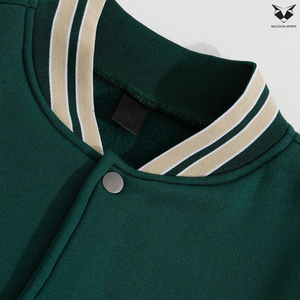 Buen Proveedor con Impresión de Logotipo Propio, Servicio OEM ODM 2026, Chaquetas Varsity de Béisbol Casuales de Primera Calidad para Venta al Por Mayor - Product Image 5