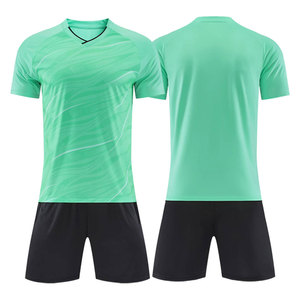 Tenues de sport d'entraînement de conception OEM, uniformes de football de qualité supérieure, vêtements de sport amples et à séchage rapide, uniformes de football - Product Image 3