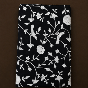 Premium Multi Embroidery Fabric Women Fashion Fabric Designer Embroidery Fabric Party Wear Fabric Luxury Fabric - Product Image 4