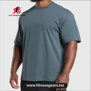 เสื้อยืดเจอร์ซีย์ผ้าฝ้าย 100% ทรงปกติ เสื้อยืดลำลอง สีพื้น คอกลม แขนสั้น เสื้อผู้ชาย - Product Image 5