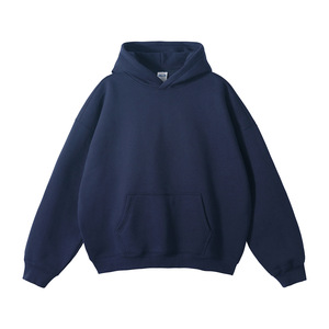 Nueva Sudadera con Capucha Unisex de Invierno, Gruesa, Transpirable, de Corte Holgado, de Algodón, con Forro Polar Pesado, Bordado, Impresión Digital Personalizada y Hombros Caídos - Product Image 5