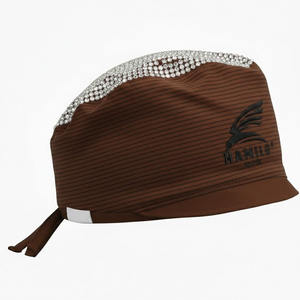 Gorros Quirúrgicos Unisex para Enfermeras y Salones de Belleza, Color Sólido con Botón Ajustable, Gorros para Doctores, Personal de Salón y Hospital - Product Image 3