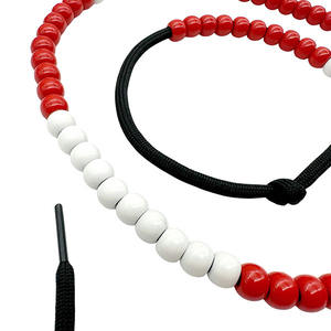 Perles mathématiques Montessori rouges et blanches, chaîne de perles de comptage, jouet mathématique, vente en gros OEM - Product Image 4