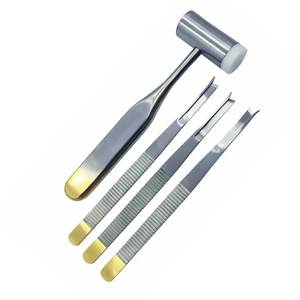 Juego de 4 piezas de cinceles y martillos nasales para rinoplastia, instrumentos de cirugía plástica nasal - Product Image 4