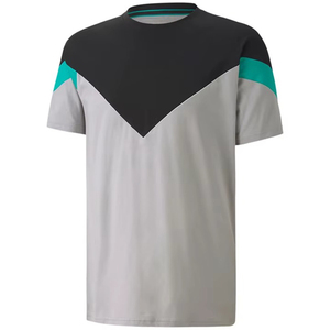 Camiseta de moda para hombre con impresión de tu propio logo, cuello redondo, lisa, para venta en línea a bajo precio. - Product Image 6