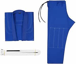 Kimono de Judo Profesional Personalizado, 100% Algodón, Ligero, Elástico, Duradero, Transpirable, con Parches Bordados, OEM, ODM - Product Image 3