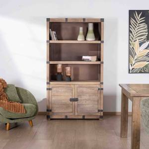 Armario abierto estilo Vandana Urban Essence con 2 puertas de madera y metal Voyage - Product Image 5