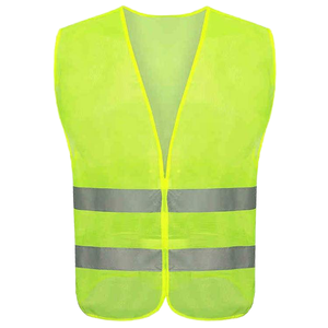 Gilet de sécurité pour hommes sur mesure en matériau respirant, classe 1 ANSI, imperméable, prix d'usine OEM/ODM, coupe ajustée - Product Image 4
