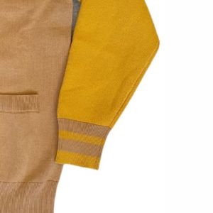 Grambling State University Add Custom Logos On Unisex Acrylic <b>Cardigans</b> <b>Sweaters</b> Embroidery Letters Knit Sorority Fraternity - Product Image 3