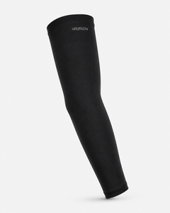 Manchon de cyclisme Webson noir anti-UV unisexe pour adulte, respirant, 100 % polyester, couleur dégradée, prix abordable - Product Image 2