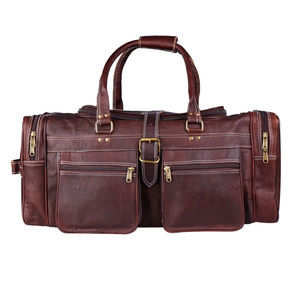 Wholesale Canvas Duffel <b>Bag</b> Customized <b>Large</b> Capacity Travel <b>Bag</b> Unisex Style in Stock Duffle <b>Bag</b> OEM - Product Image 4