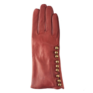 Advanced Women Leather Dressing <b>Gloves</b> Crafted From Genuine Soft Leather For Stylish Comfort And Timeless Elegance - Product Image 2