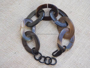 ใหม่อินเทรนด์ขายดีสร้อยคอจี้ฮอร์นธรรมชาติสร้อยคอเสน่ห์เครื่องประดับของขวัญแต่งงานสร้อยคอจี้จาก falak World ส่งออก - Product Image 2