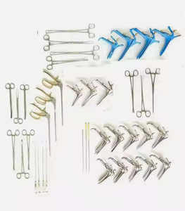 Enorme conjunto de 56 piezas de instrumentos quirúrgicos OB/GYN, espéculos de acero inoxidable alemanes, la base de los instrumentos de cirugía médica de Dentavex. - Product Image 3