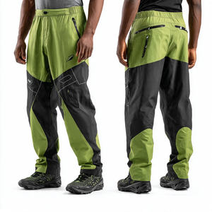 Pantalon de survêtement streetwear unisexe coupe large coupe-vent, bas de survêtement baggy, joggers oversize en nylon style hip-hop, pantalon imprimé graphique - Product Image 3
