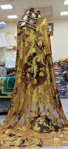 ชุดแต่งงานฟารันซาวีขายดี คุณภาพสูง ผ้าไหมแท้ 100% ระบายอากาศได้ดี พิมพ์ลายหลากสี ประดับคริสตัล ดีไซน์แบบดิรัก โซมาลี ทอแบบดั้งเดิม - Product Image 4