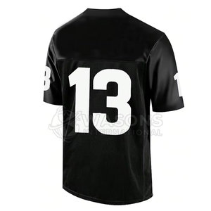 Maillot de football américain, commande en gros, design personnalisé, vêtements de sport, vêtements d'entraînement légers - Product Image 6