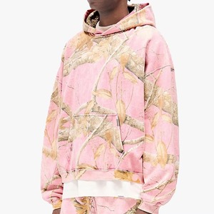Hoodie Soft Pink Oversized Fit Premium Heavyweight Cotton Custom Made - Product Image 3