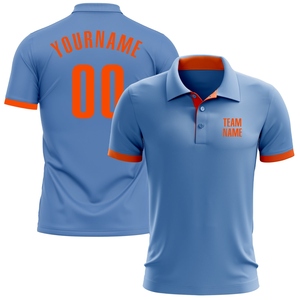 เสื้อโปโลโบว์ลิ่งลายธงชาติอเมริกันแบบเรโทร 3 มิติ สีแดง ผลิตโดย OMMIZ INDUSTRY ขายส่งโดยตรง - Product Image 2