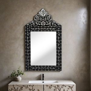 Greatest quality black and <b>white</b> <b>mirror</b> <b>frame</b> fabulous design mother of pearl <b>mirror</b> <b>frame</b> for home decor - Product Image 4