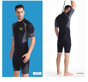 Combinaison de plongée intégrale personnalisée pour homme en néoprène 3mm, manches longues, pour surf, snorkeling, natation, marque privée, OEM, entièrement zippée sur le devant - Product Image 3