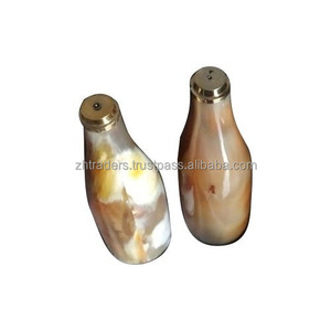 Botellas de Cuerno de Búfalo Hechas a Mano Ecológicas al Mejor Precio con Tapa Metálica Aptas para Lavavajillas para Almacenar Agua, Licores y Bebidas para Fiestas - Product Image 6