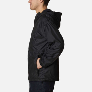 2026 New Customised Hooded Canvas <b>Raincoat</b> Waterproof Windproof Windbreaker Polyester Winter <b>Men's</b> Jackets - Product Image 3