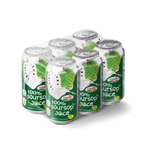Jus de corossol 100% pur, marque Nawon, canettes de 330 ml, mélange tropical pur, OEM, étiquette privée, échantillon gratuit, vente en gros de jus de fruits, faible MOQ - Product Image 2