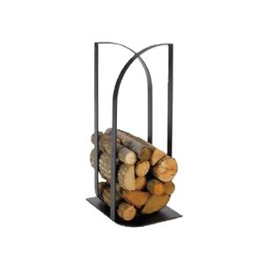 Nuevo y popular: Soporte de leña de hierro resistente hecho a mano para chimenea, estante para almacenamiento de leña en exteriores, tamaño y forma personalizables - Product Image 4