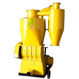 El sistema de transporte por vacío neumático tiene una capacidad de 7 toneladas/hora y se utiliza para transportar materiales como cáscaras de arroz. - Product Image 4