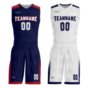Ensemble d'uniformes de basket-ball personnalisés, noir et orange, impression par sublimation, jersey unisexe en polyester respirant pour adultes avec numéro et nom - Product Image 2