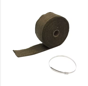 Cinta de titanio de fibra de vidrio de basalto para aislamiento térmico industrial. - Product Image 4