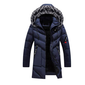 Chaqueta Acolchada con Capucha para Hombre, Color Verde Oscuro, Forro de Piel, Resistente al Viento, Estilo Casual, para Invierno, Corte Regular, Material de Poliéster - Product Image 6