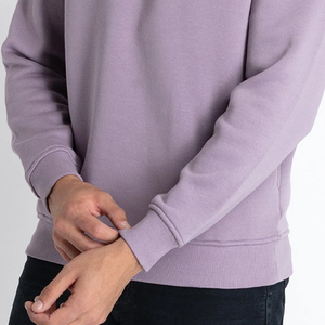 Sudadera Personalizada con Logotipo para Hombre, Cuello Redondo, Algodón Premium, Forro Polar de Poliéster, Informal de Invierno, Holgada, Ecológica, Transpirable, para Gimnasio - Product Image 3
