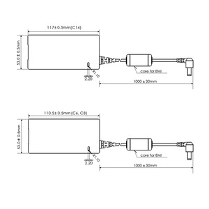 Adaptateur AC-DC 50W 34V 1.47A de type bureau IEC320 C6 - Product Image 3