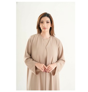 Abaya Musulmana Ligera Original, Vestido Elegante para Mujer con Estilo Árabe - Product Image 6