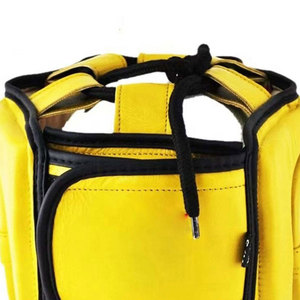 Protector Facial Completo de Boxeo y Sparring de Alta Calidad, Cuero Vacuno Genuino, Color Personalizado, Impermeable, Transpirable, Cierre de Gancho y Bucle - Product Image 2